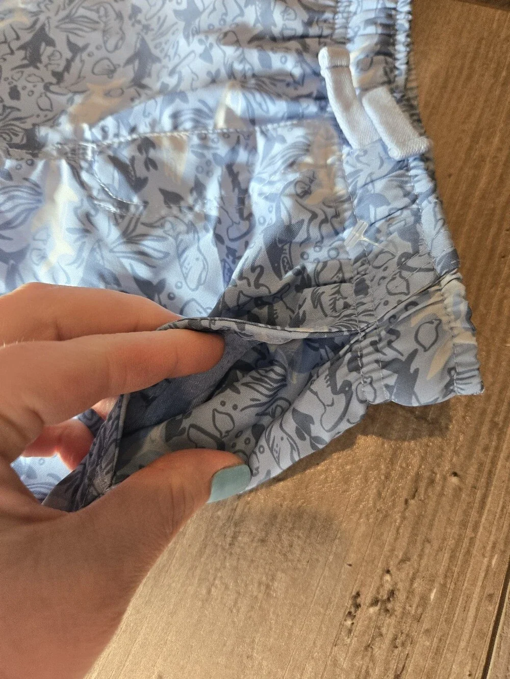 NWT Toddler Boy Blue Shark Swim Trunks – Size 2T